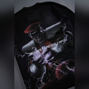 Darc Sport "M.Bison" Side By Side Series Premium Oversized Tee